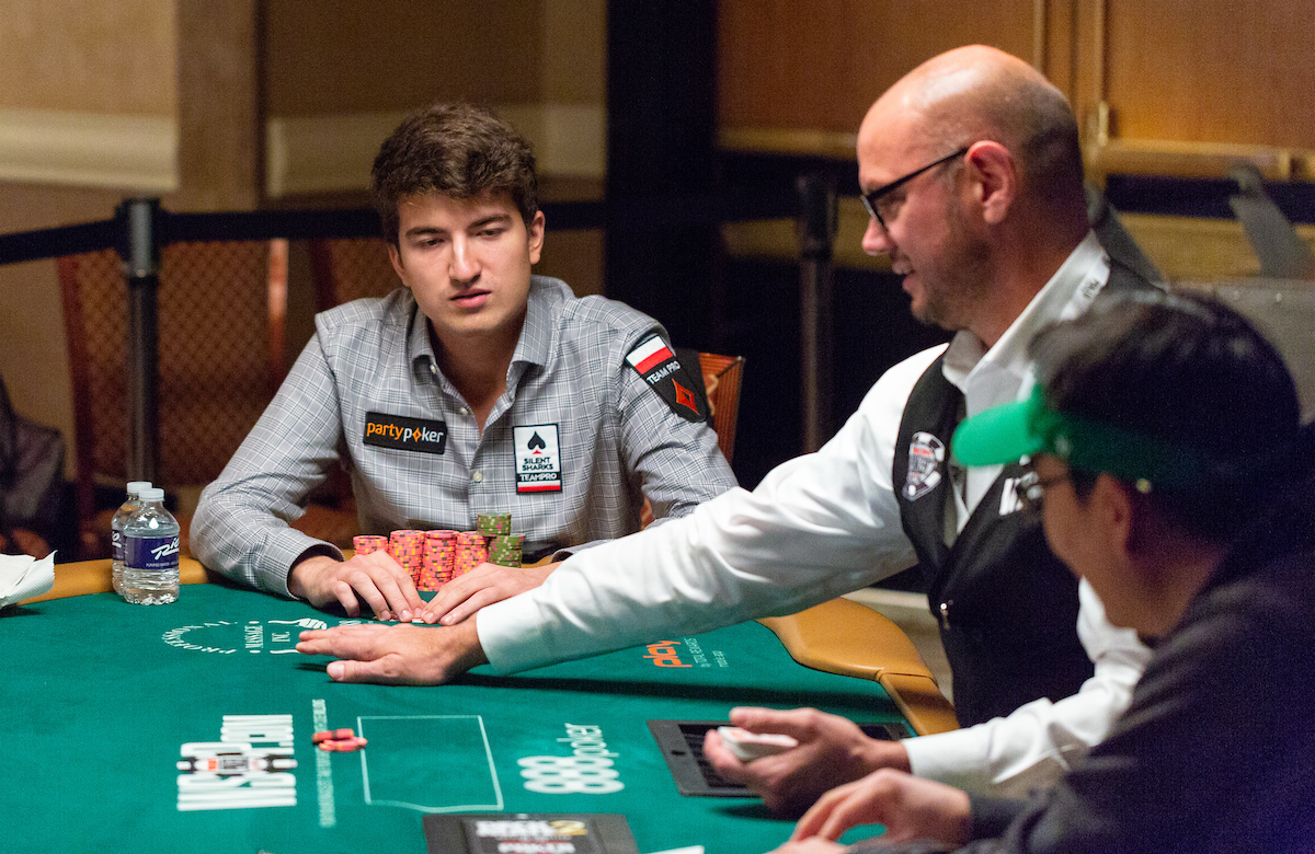 Dzmitry Urbanovich just missed out on his first bracelet, losing heads up to Jay Kwon in the $1,500 Razz event. (Photo: PokerPhotoArchives.com)
