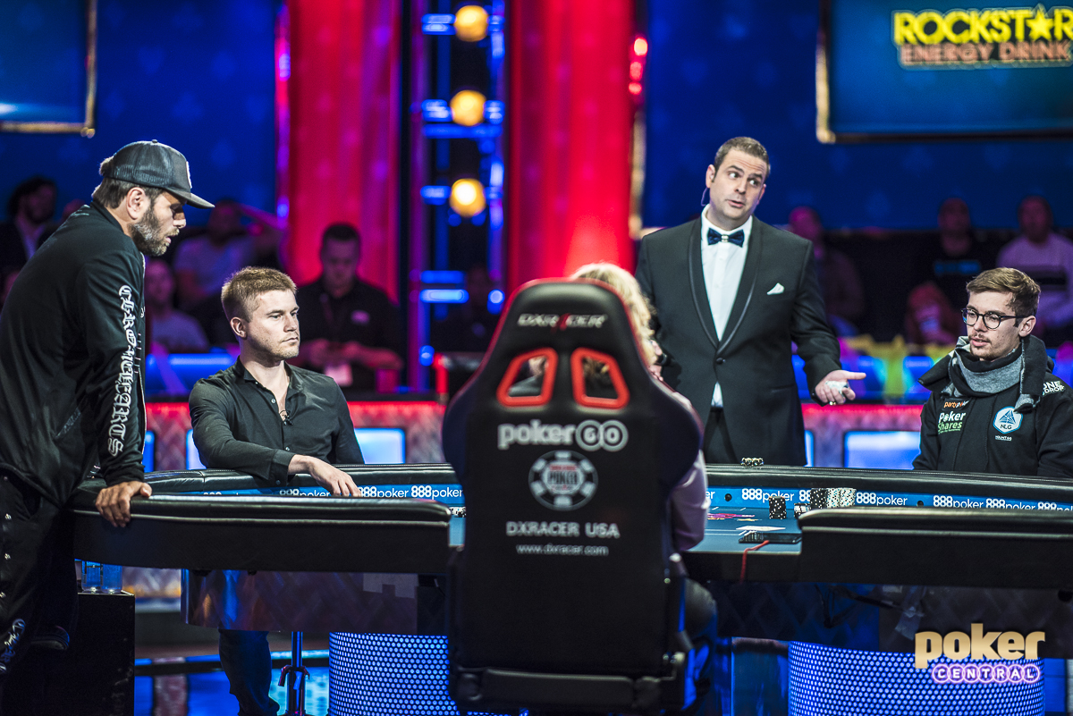 The biggest hand on the biggest final table of the summer included three players and an exposed card that added another layer of intruige! Click the link to watch the entire hand featuring Fedor Holz, Rick Salomon and Byron Kaverman.
