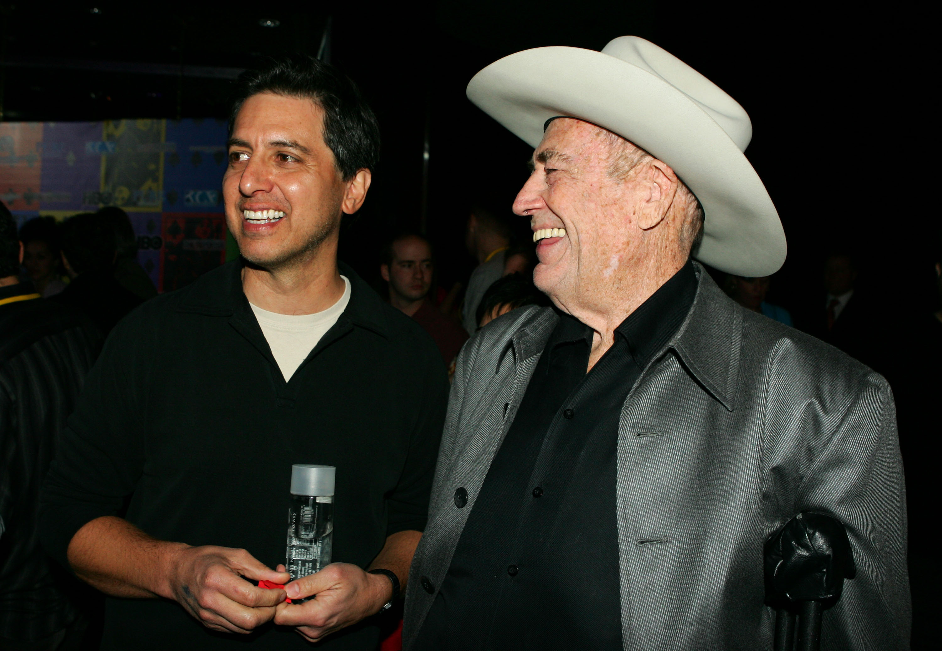 Ray Romano and Doyle Brunson during the 2005 Comedy Festival - Celebrity Poker Tournament at PURE Nightclub at Caesars Palace in Las Vegas. (Photo by Mathew Imaging/FilmMagic)
