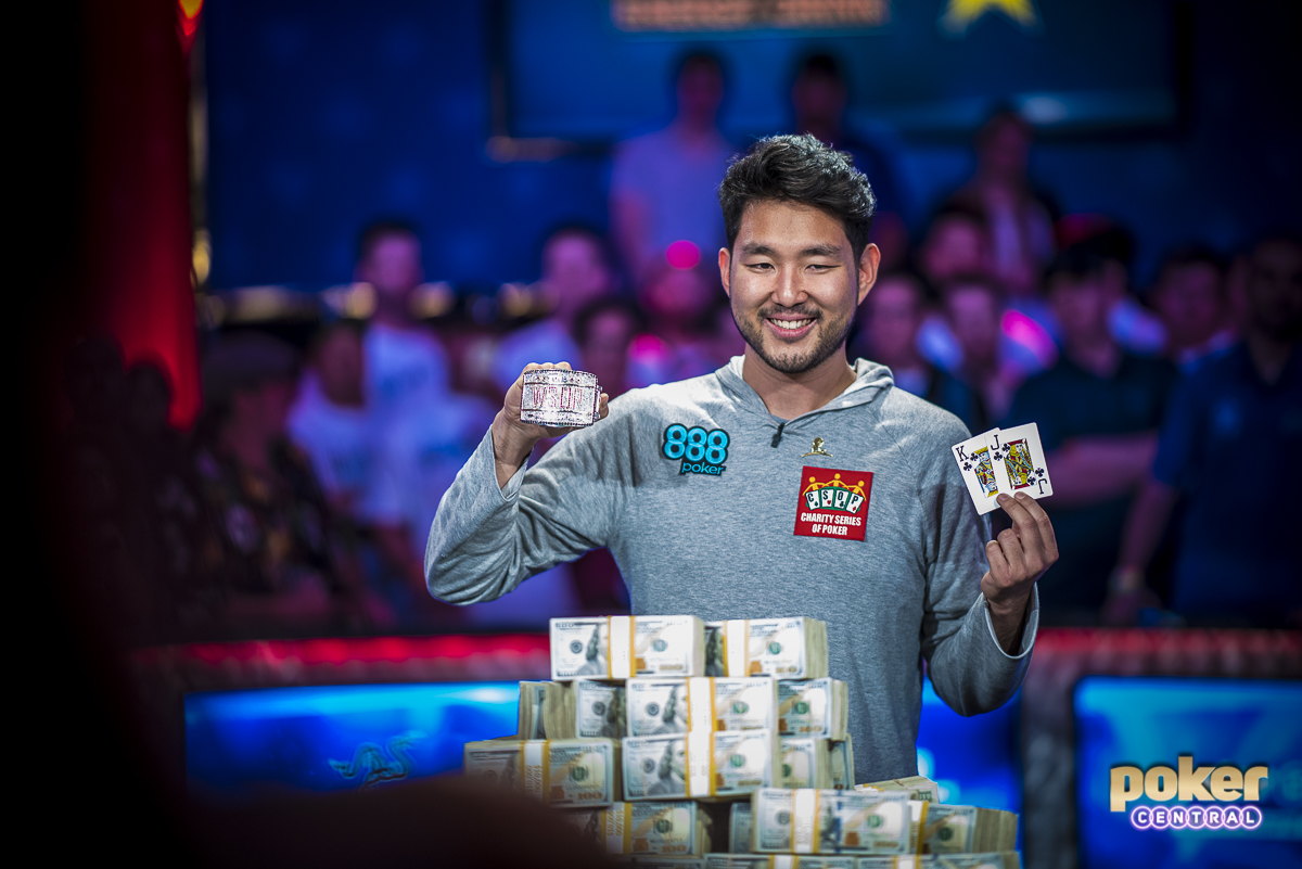 Cynn winners: After a grueling 10 days of poker, including a marathon heads-up battle, John Cynn is your 2018 WSOP Main Event Champion. Cynn, who finished 11th in this event in 2015, will take home a cool $8.8 Million, the WSOP Main Event Bracelet, and his own little piece of poker history.