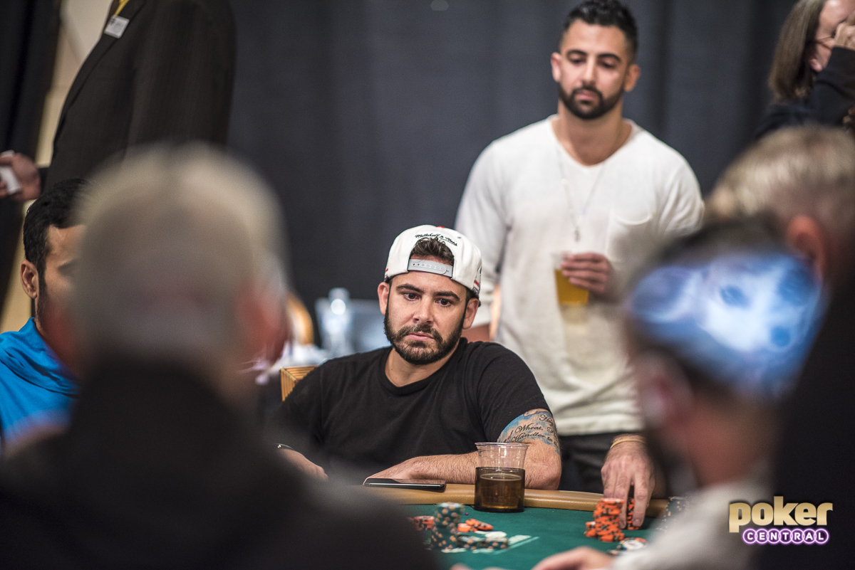 It's rare to see a Massey brother deep in an event without the other one by their side. Tonight in the main was no different. While Aaron was eliminated earlier in the tournament, Ralph had been grinding a short stack for the last 24 hours. The highs and lows of poker can be brutal for even the most seasoned of pros, and the Massey's are known for wearing it on their sleeves. The walk to the payout cage is never easy, but the Massey brothers always seem to be there to lift one another up.
