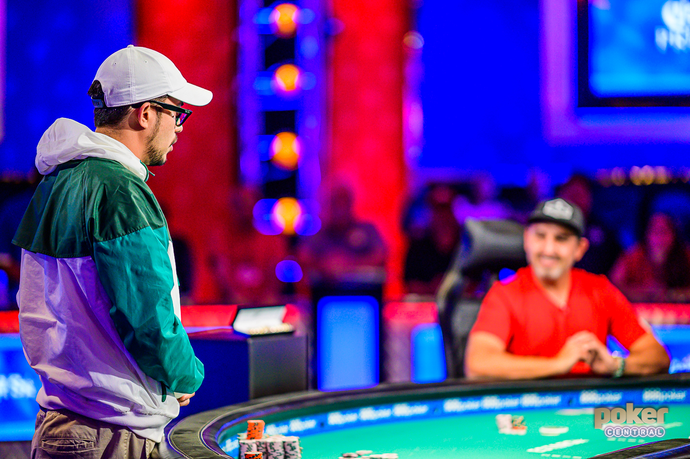 The adrenaline reaches new heights for Phil Hui as Josh Arieh's all-in for his tournament life.