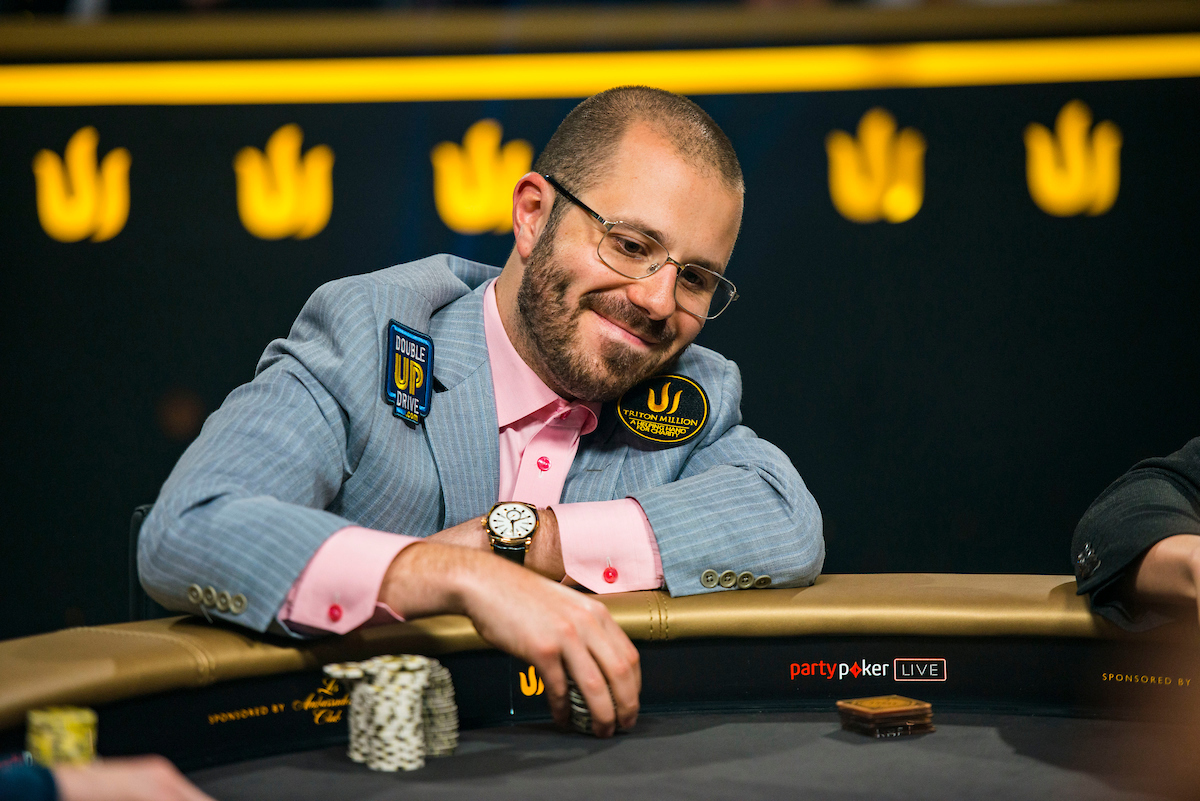 Dan Smith lead for a while but ultimately busted in third place. (Photo: PokerPhotoArchive/Joe Giron) 