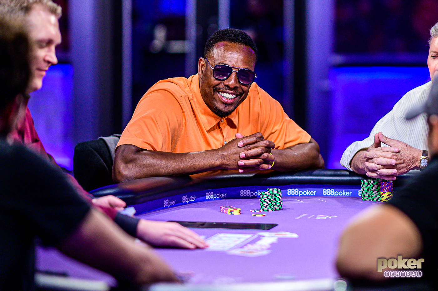 Paul Pierce is loving the action on Poker After Dark.