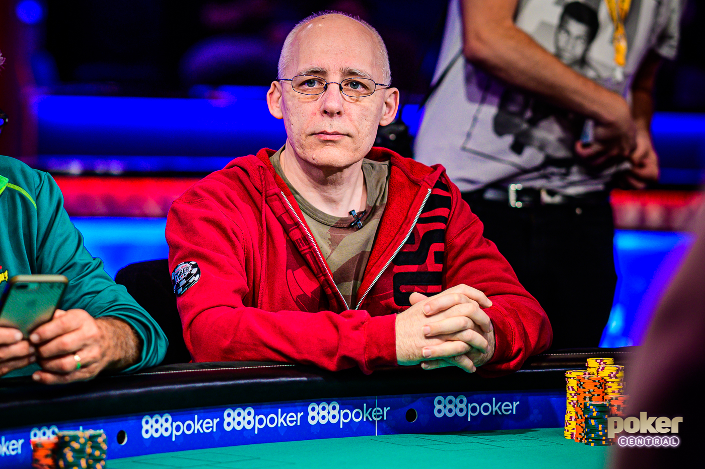 Talal Shakerchi during the 2019 World Series of Poker.