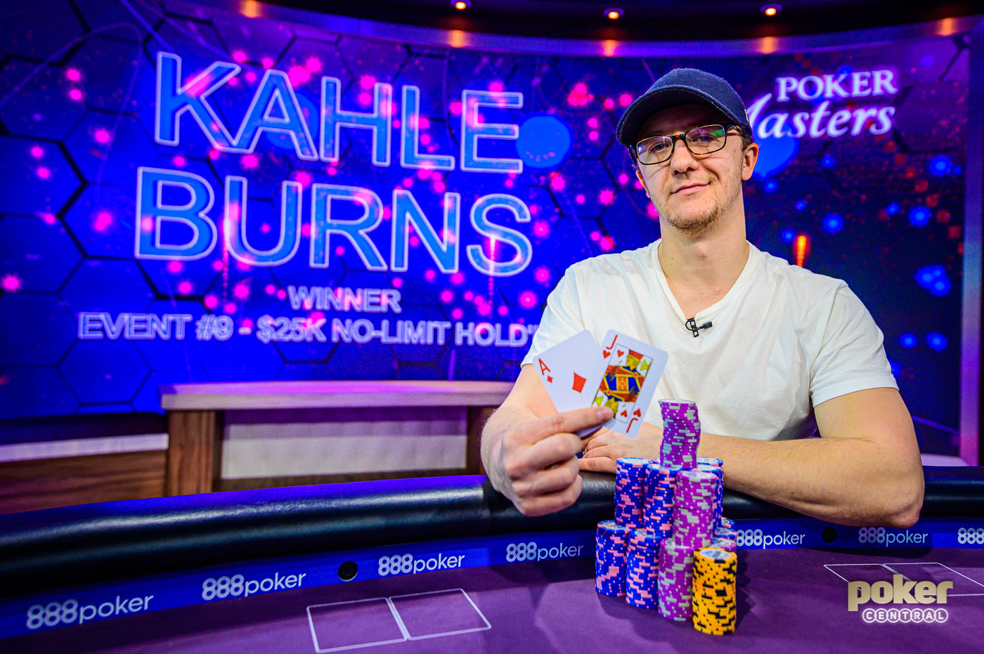 Kahle Burns wins Event #9 of the 2019 Poker Masters.