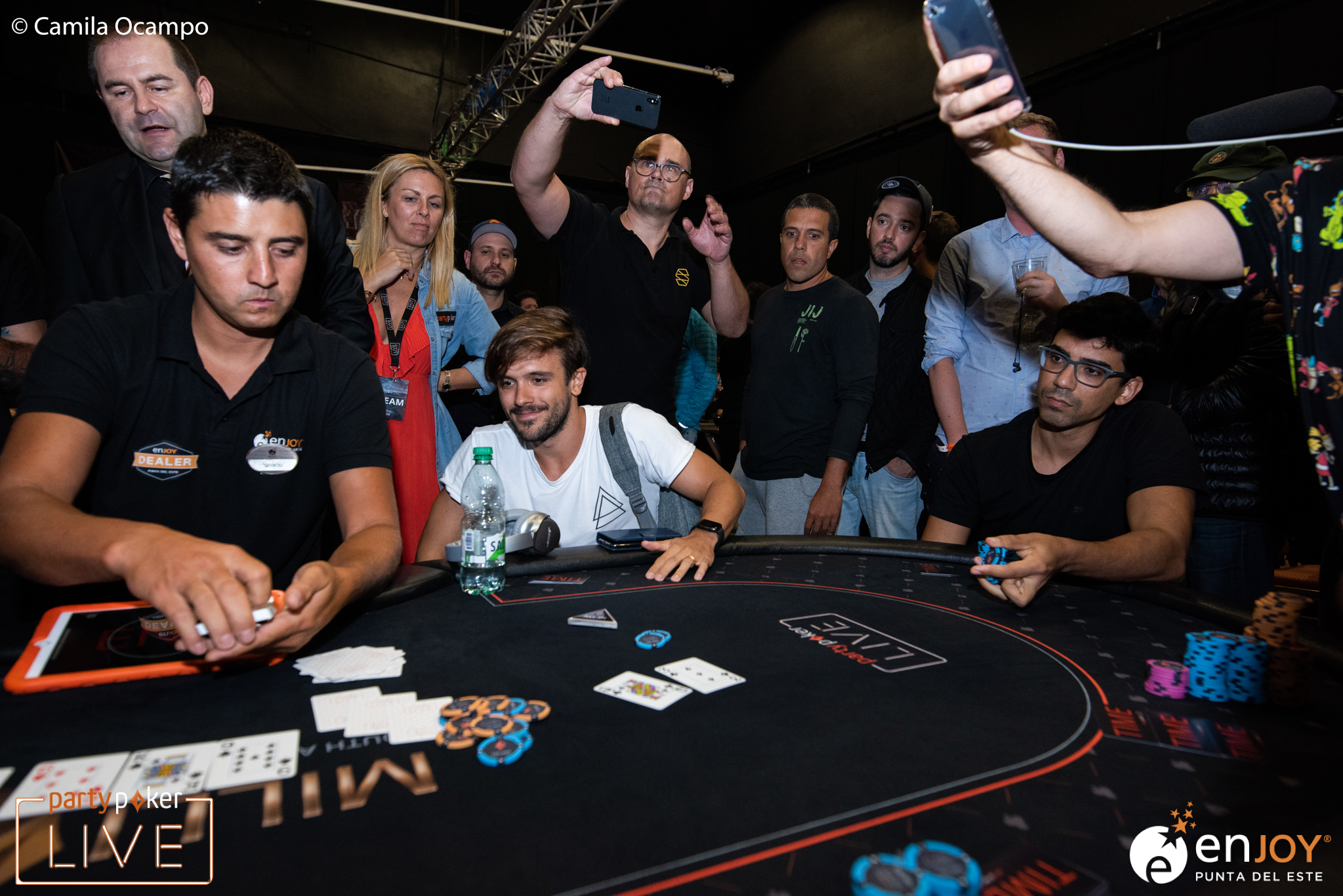 WSOP bracelet winner Yuri Dzivielevski eliminated on the bubble