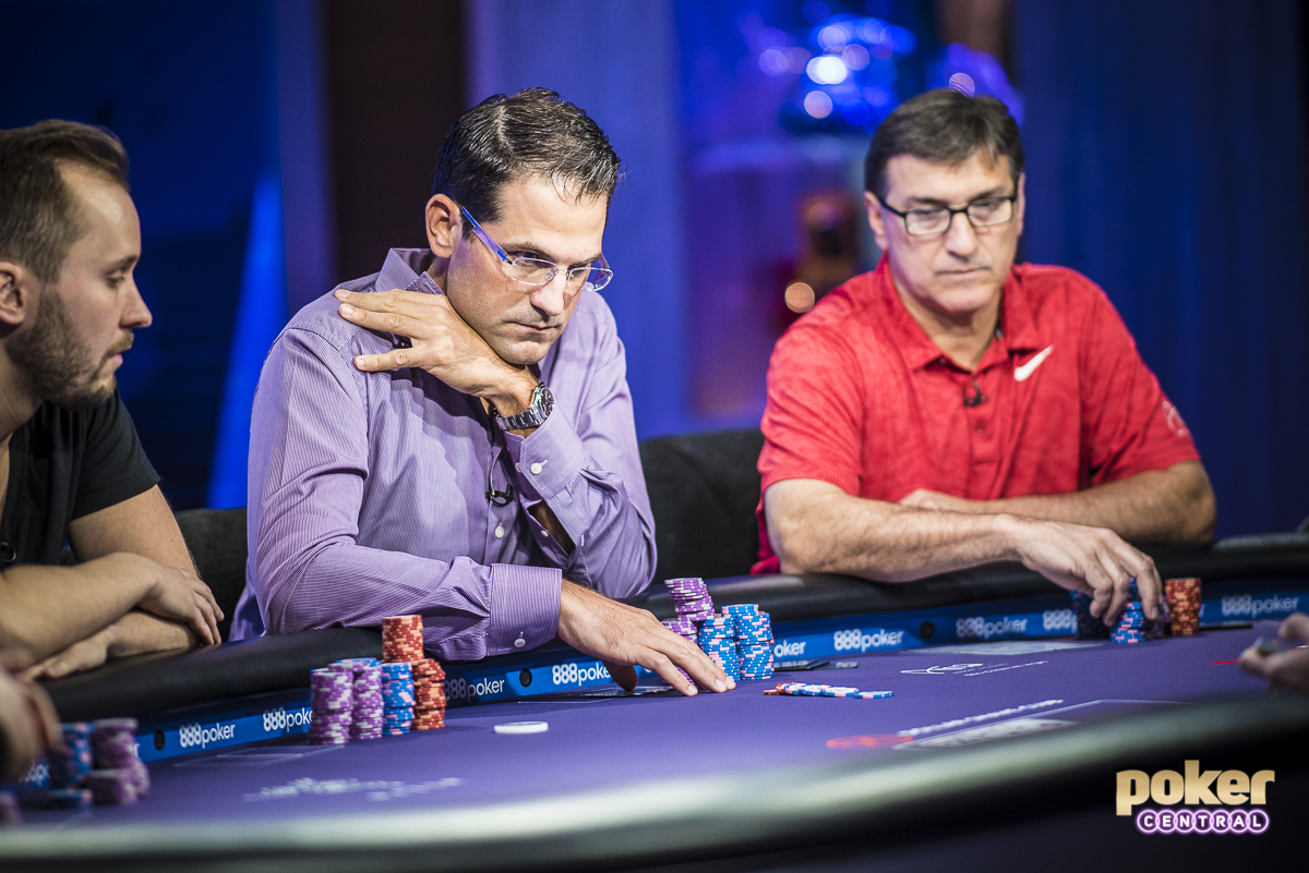Lieutenant Purple: All eyes are on Brandon Adams this week after starting off the series with three straight final table appearances. Despite chipping up earlier in the day at the final table of the $25,000 Pot Limit Omaha, Adams would eventually hit the rail in 5th, extending his Purple Jacket race lead. 