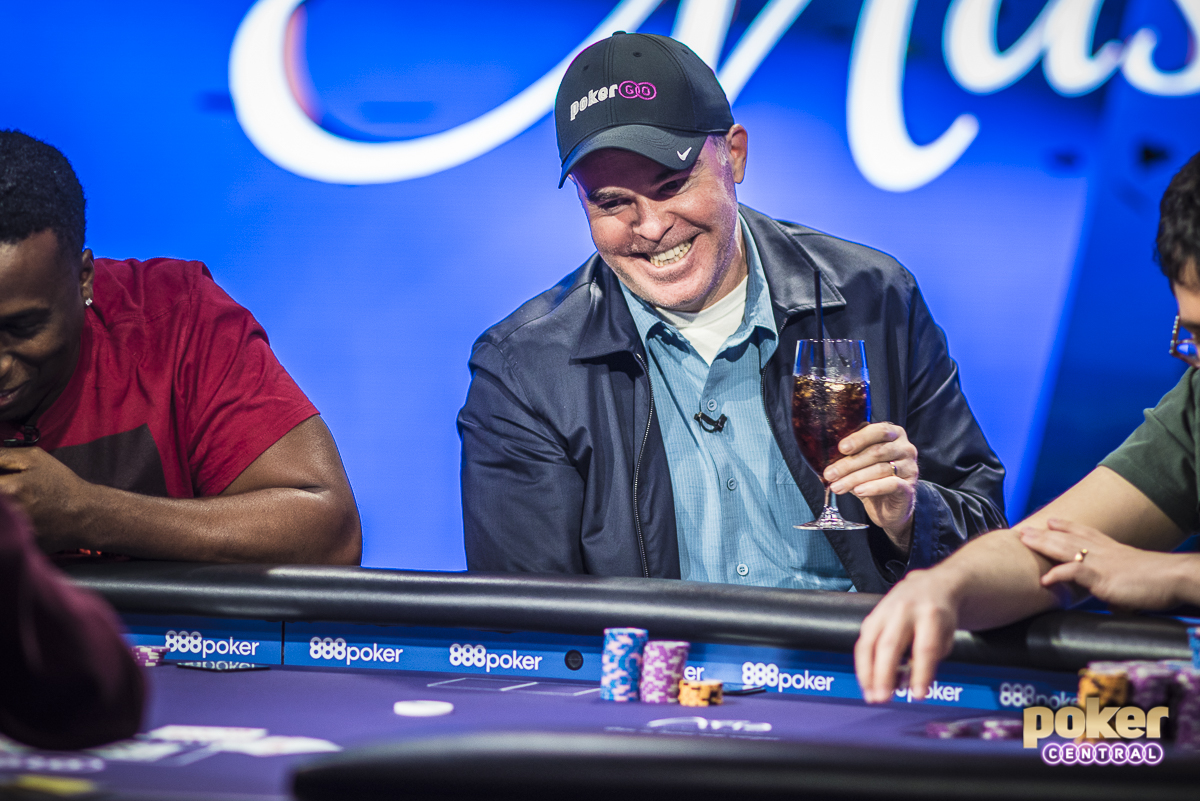 It's been quite the year for Cary Katz already, gathering over $4.9 Million in earnings since January. This is Katz's second Short Deck final table in the last two months, and he was all smiles as he went on to finish in 5th place, adding another $44,000 to the resume. Katz's third cash at the 2018 Poker Masters puts him in firm contention for the Purple Jacket with two remaining events.