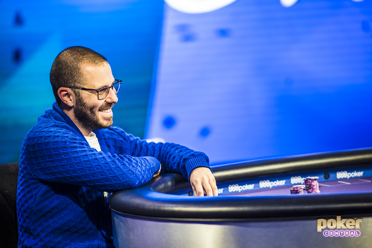 After a crazy three-handed battle, Dan Smith and David Peters came into heads up play with nearly identical stacks. Smith has already had quite the year for himself, as he's coming off his best career score, where he finished 3rd in the $1,000,000 Big One for One Drop for $4,000,000. The two would exchange the chip lead a few times before Smith eventually found himself all in, in great shape to double as he held ace-seven to the king-seven of Peters. Unfortunately for Smith, Peters would turn a king and eliminate Smith in 2nd, good for $700,000.