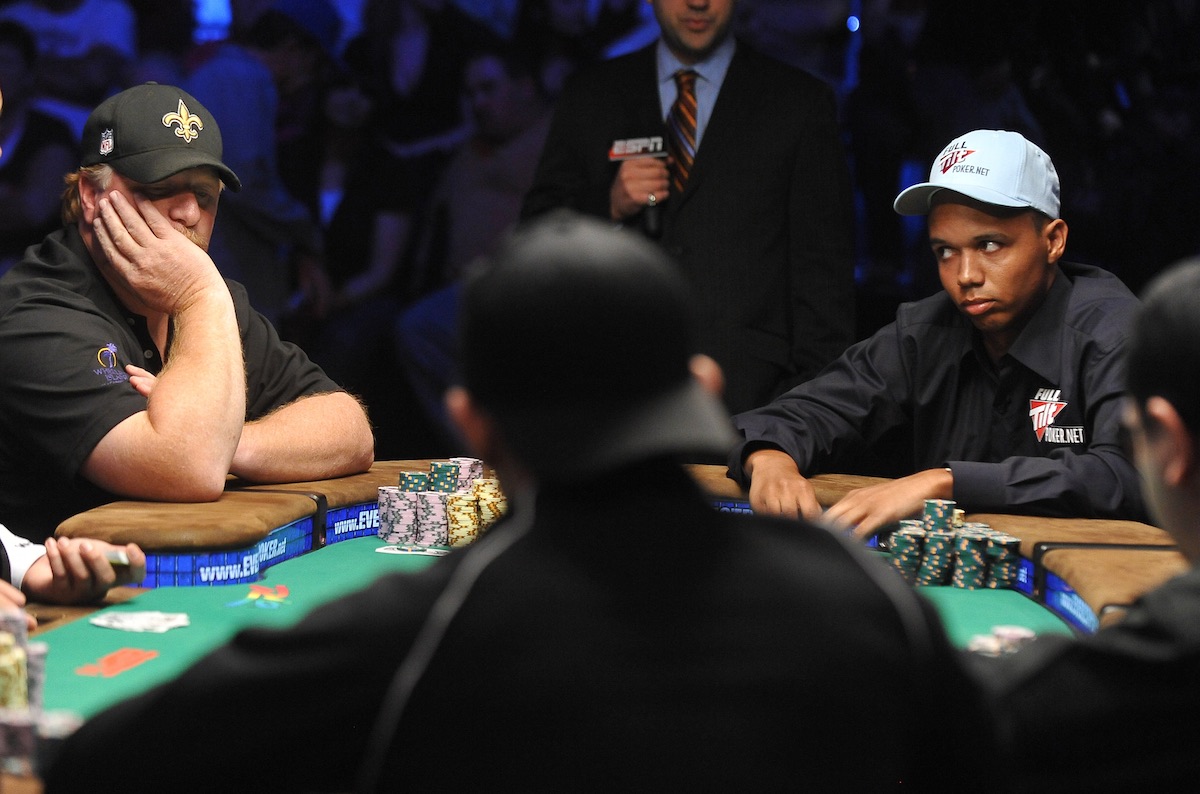 That time Phil Ivey couldn't figure out Darvin Moon! (Photo: Getty Images)