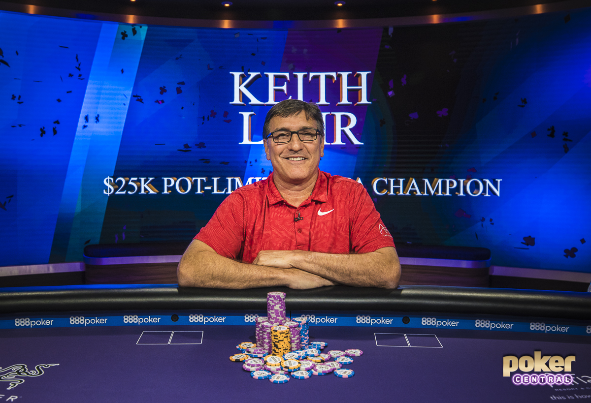 Keith Lehr's Victorious Smile: With 2 WSOP Bracelets, a circuit ring, and over $3.2 Million in career earnings, it's not a surprise to see Keith Lehr in the winner's circle once again. Yesterday, Lehr added another title to the resume as he took down the $25k PLO event at the 2018 Poker Masters. Lehr came into the day with the second shortest stack but managed to use his experience to navigate through a very tough final table. Lehr took home $330,000 for his victory.