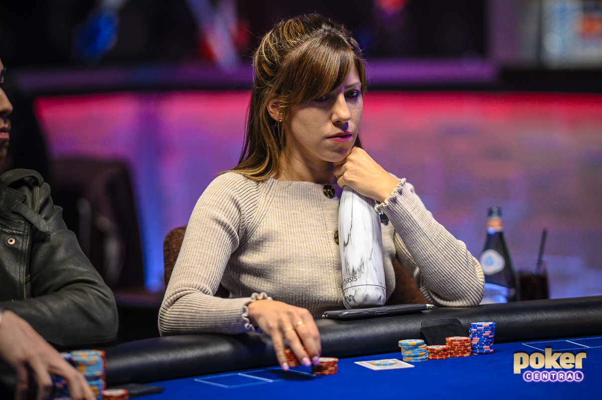Kristen Bicknell is looking for her first U.S. Poker Open title today.