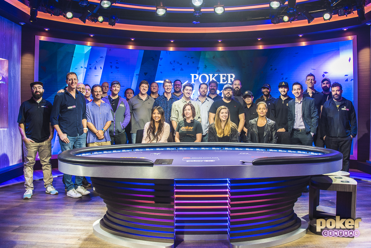 The team behind it all! The Poker PROductions staff is responsible for bringing you all of the live action from the new PokerGo studio! Big shout out to them, and I'm already looking forward to the 2019 U.S. Poker Open and Super High Roller Bowl.