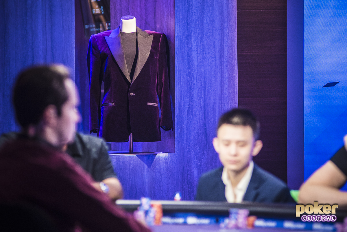 The Purple Jacket on Display: This is what it's all about at the 2018 Poker Masters. At the end of an intense week of high stakes action, the second ever champion will be crowned, following in the footsteps of Steffen Sontheimer. 