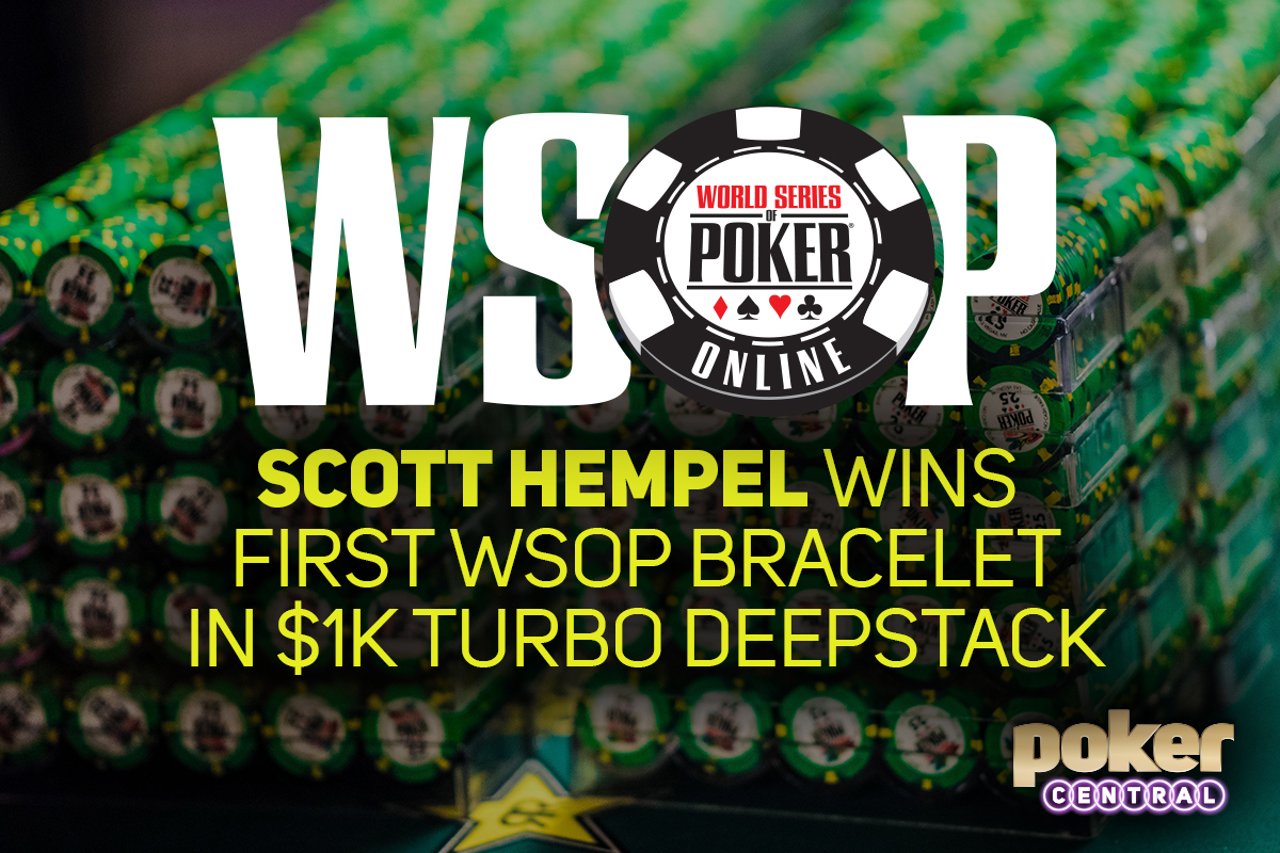 Scott Hempel Wins WSOP Online Turbo DeepStack for 181,060 PGT