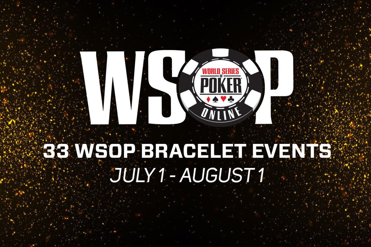 WSOP Online Starts July 1 with 33 Bracelet Events PGT