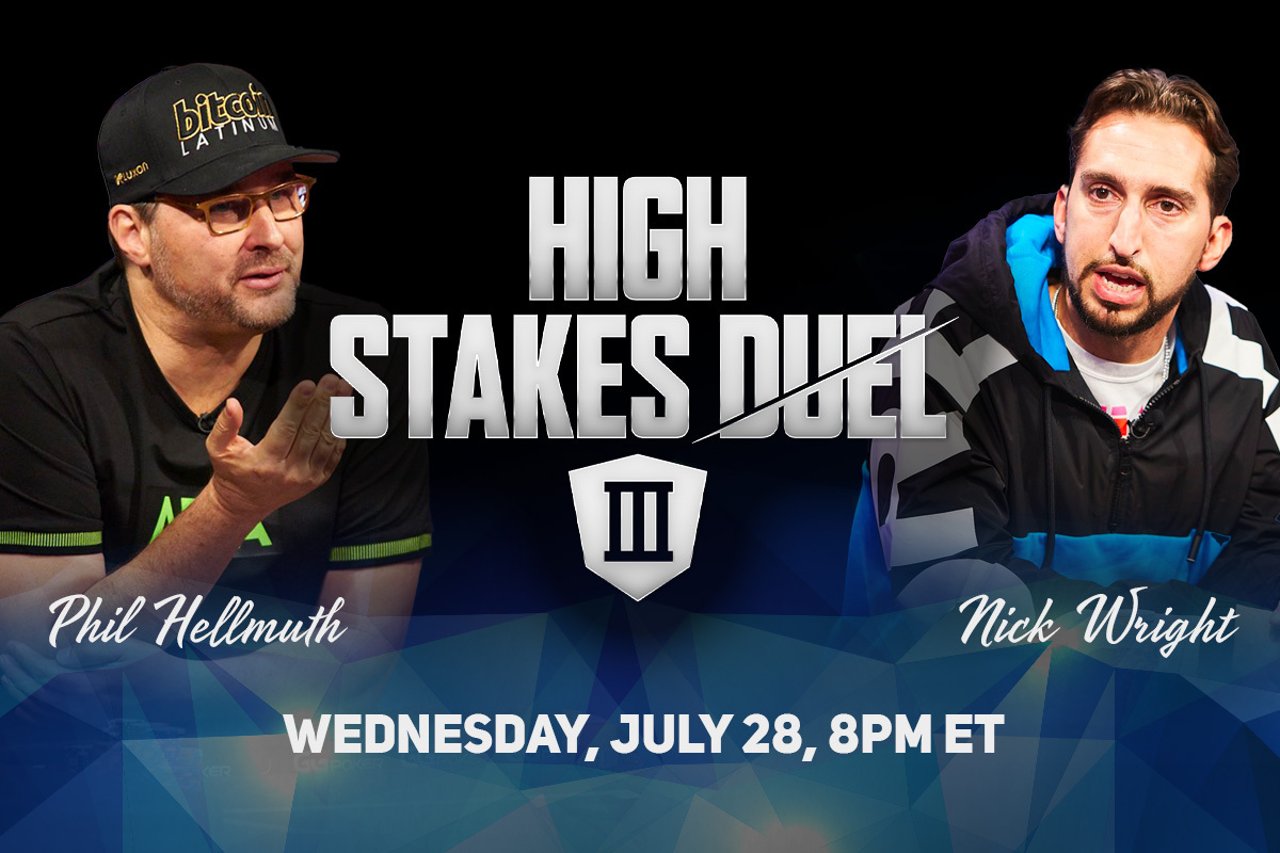 Nick Wright Set to Face Phil Hellmuth in High Stakes Duel III for $100K ...