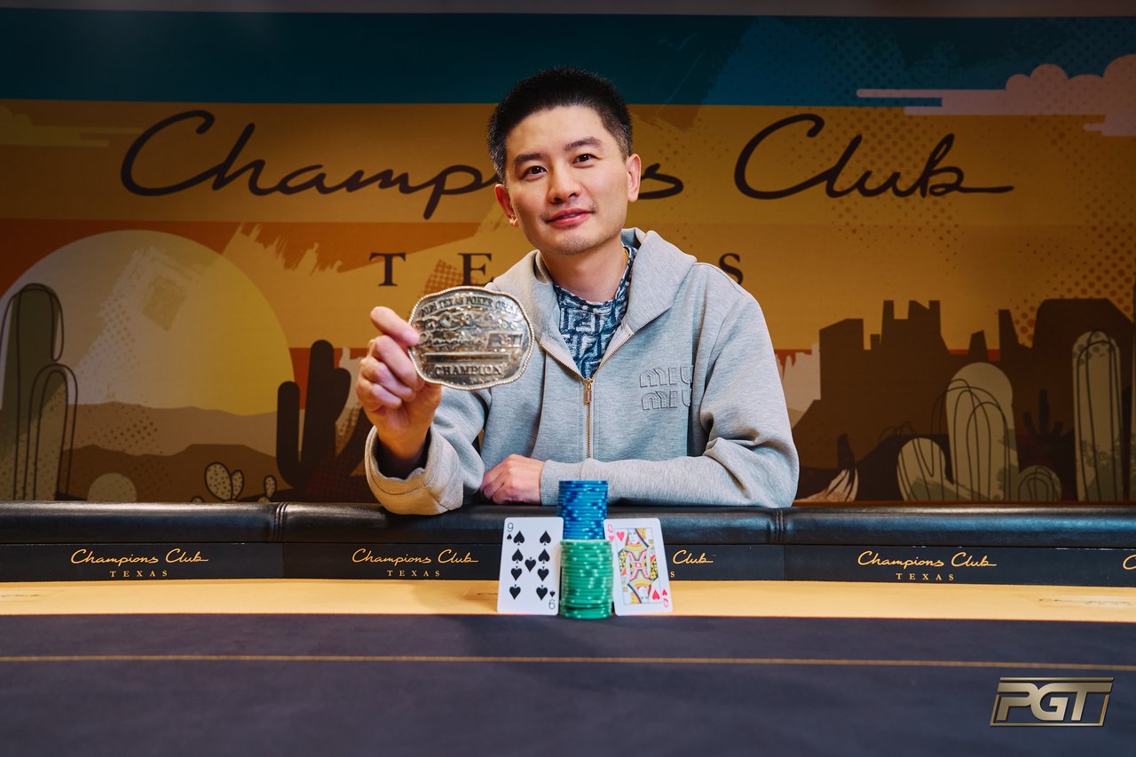 Qin Zhao Wins Texas Poker Open $3k High Roller for $34,800 | PGT