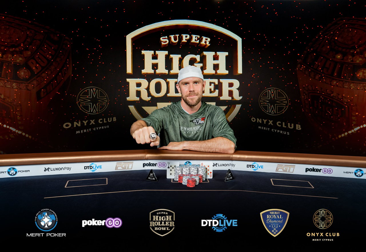 Seth Davies Wins Super High Roller Bowl IX for 3,206,000 PGT