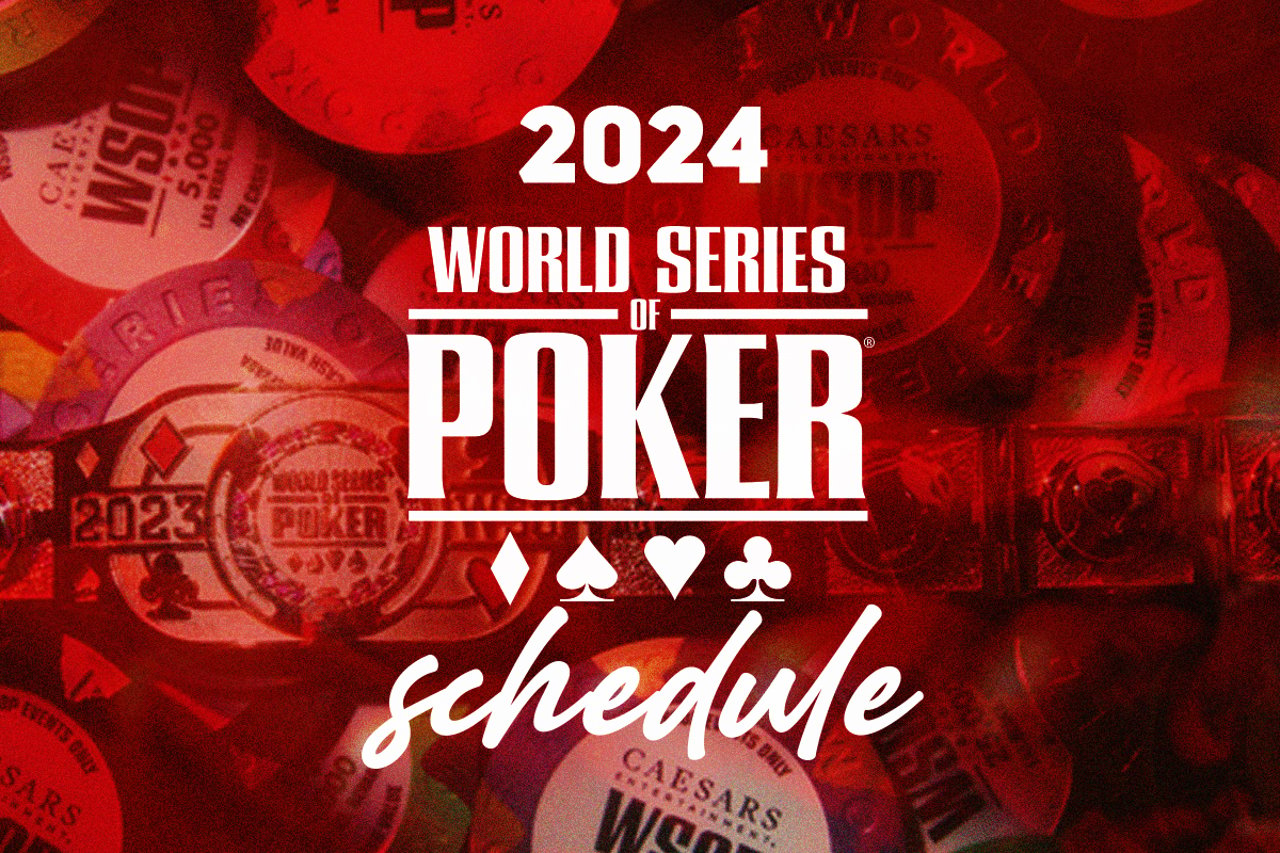 Full 2024 WSOP Schedule 99 Live Gold Bracelet Events PGT