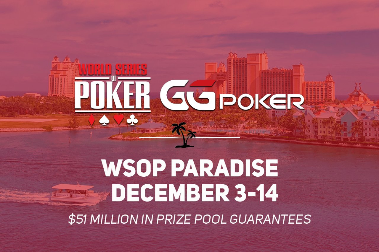 WSOP Paradise Schedule Released 51 Million in Prize Pool Guarantees PGT