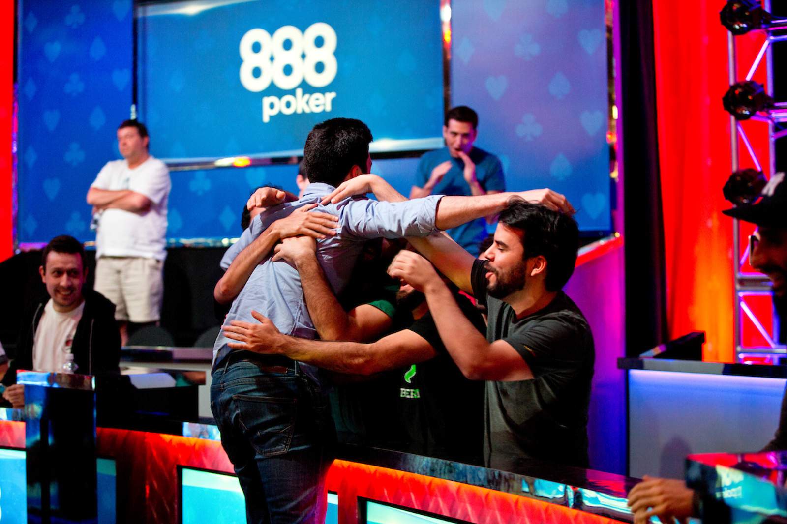 World Series of Photos: "The Conquistador" and Chip Leaders