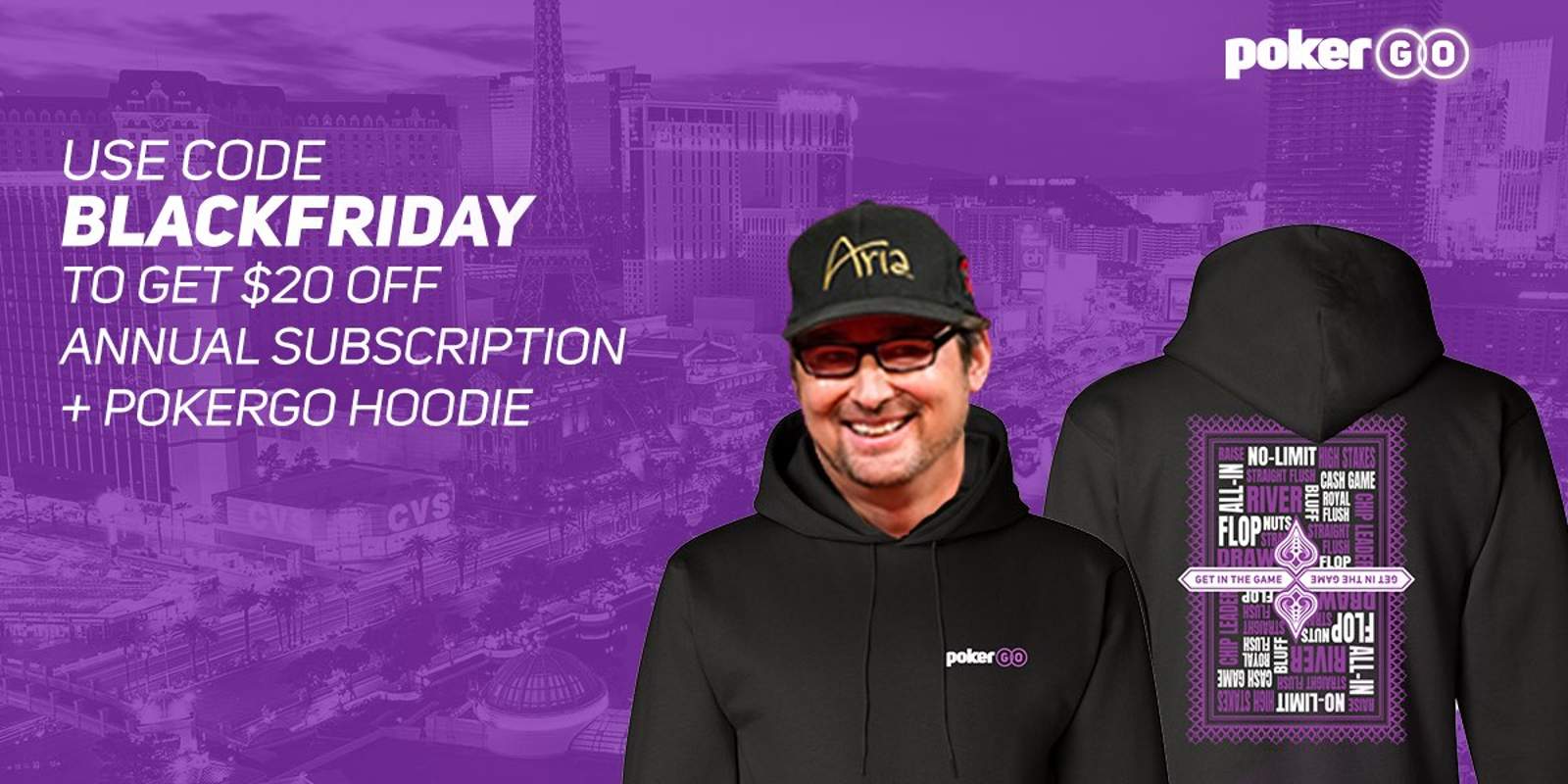 Save $20 with PokerGO’s Black Friday Sale