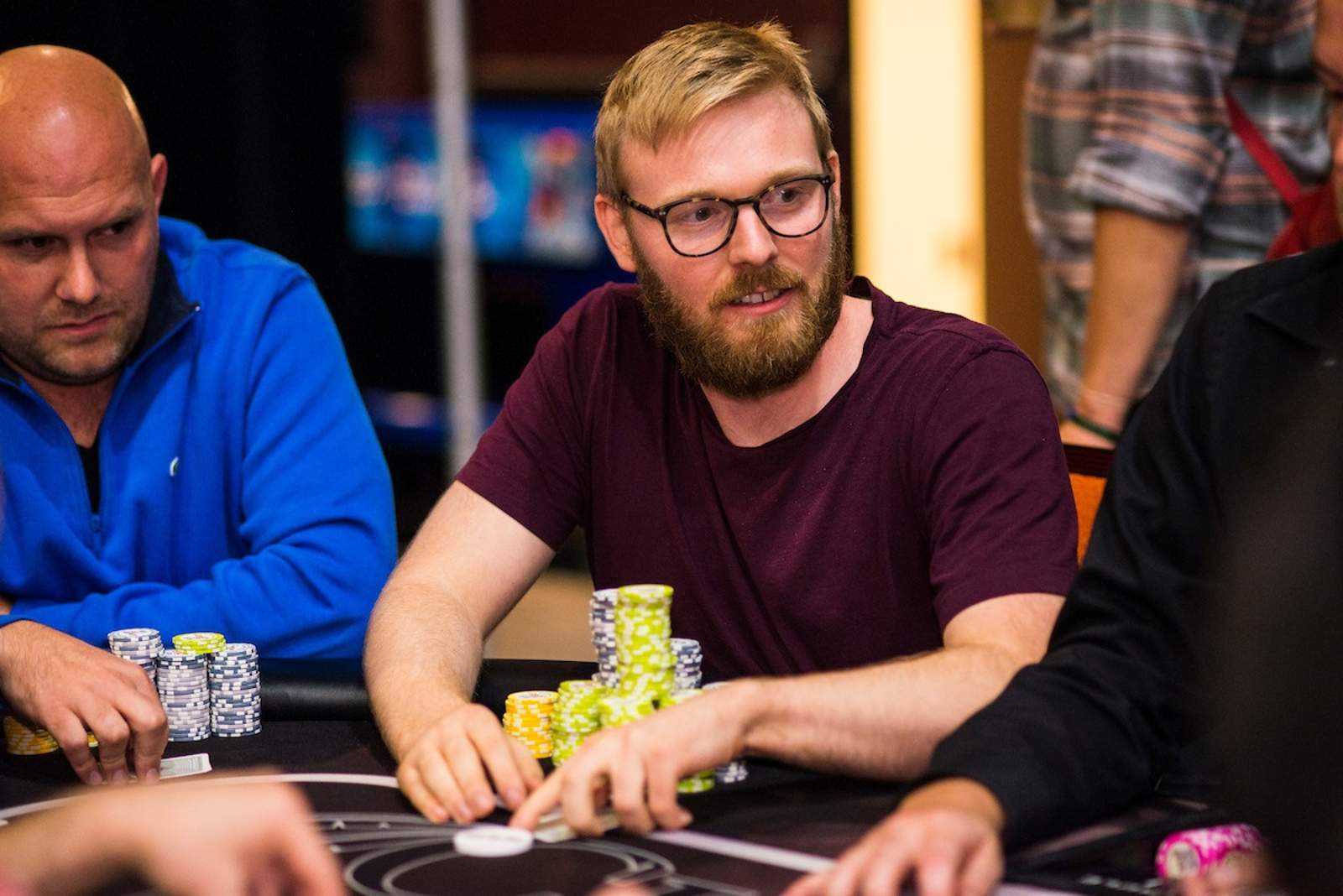 Caufman Talley's First World Problem in the Main Event