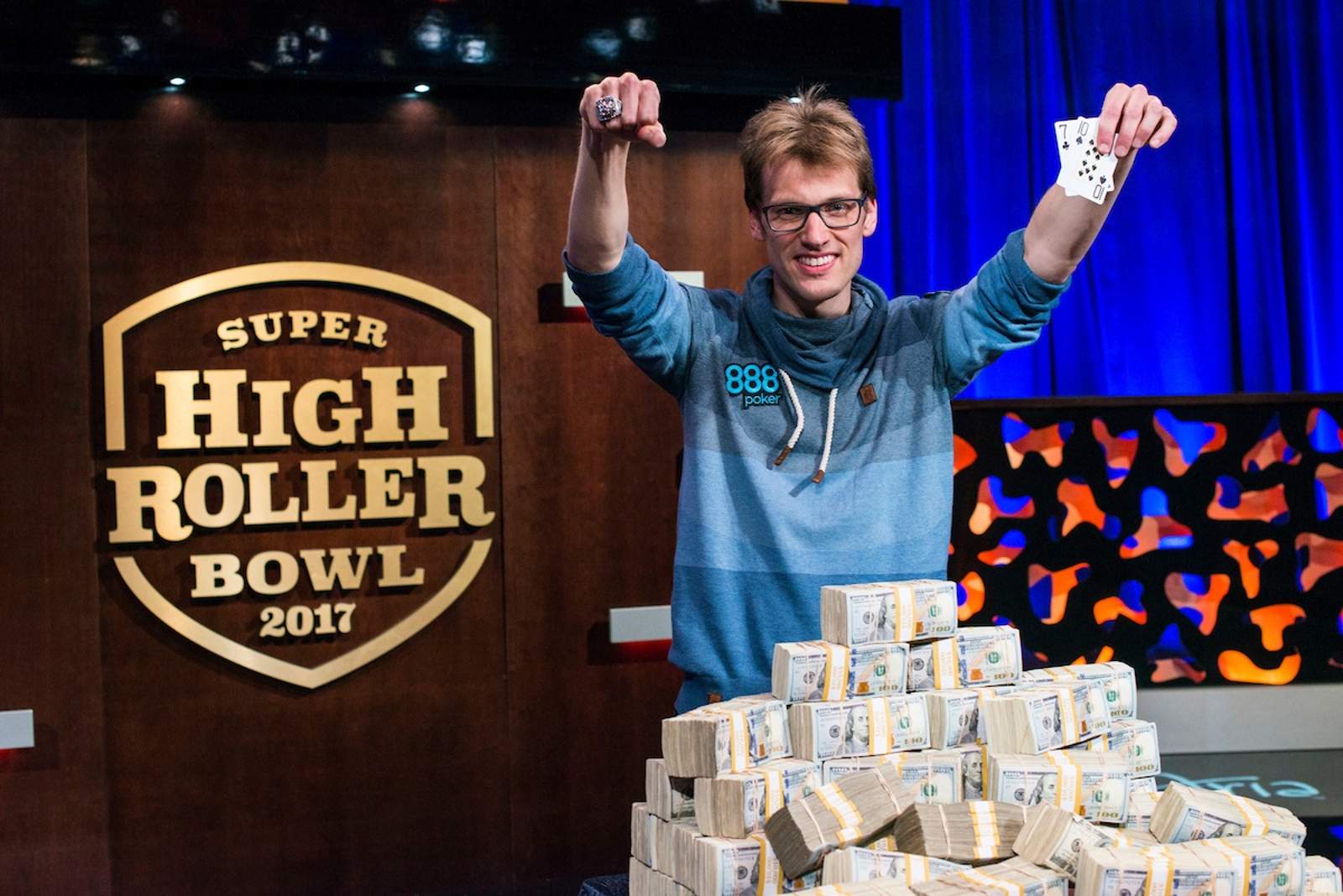 Christoph Vogelsang Wins 2017 Super High Roller Bowl