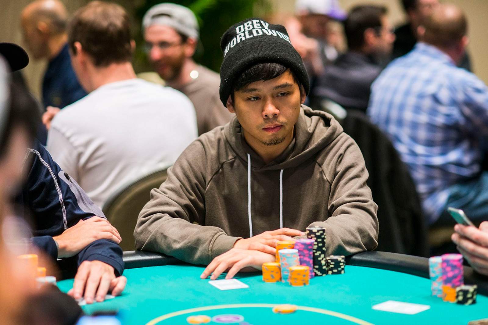 Jack Duong Leads 168 Survivors in WPT Borgata Main Event