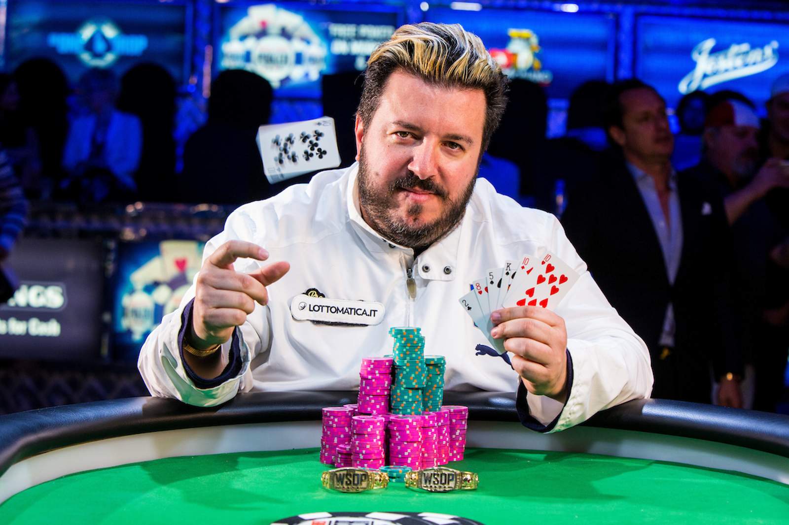 Max Pescatori Auctioning WSOP Bracelet for Charity