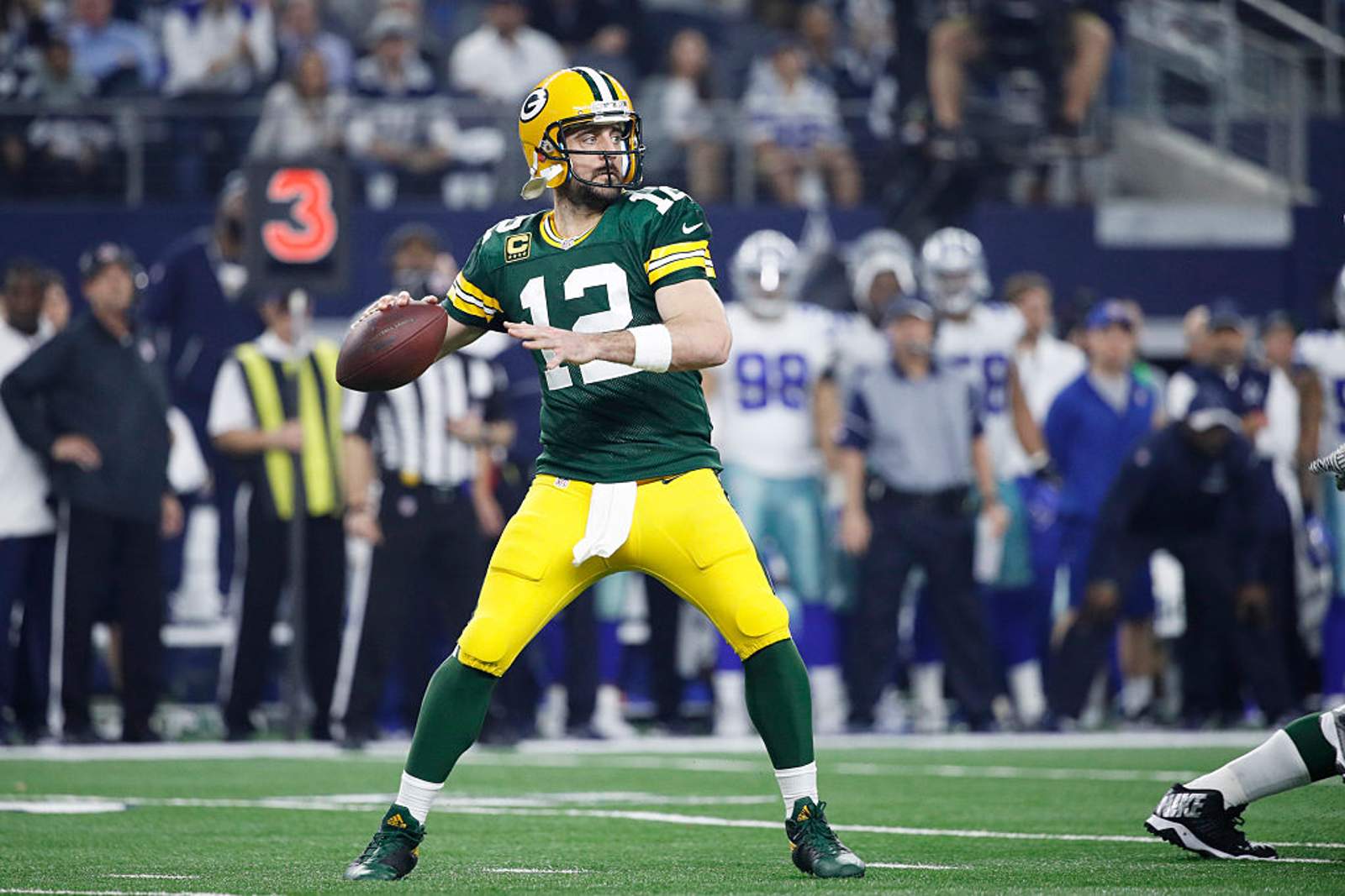 Classic Playoff 'Flip', Packers vs. Falcons