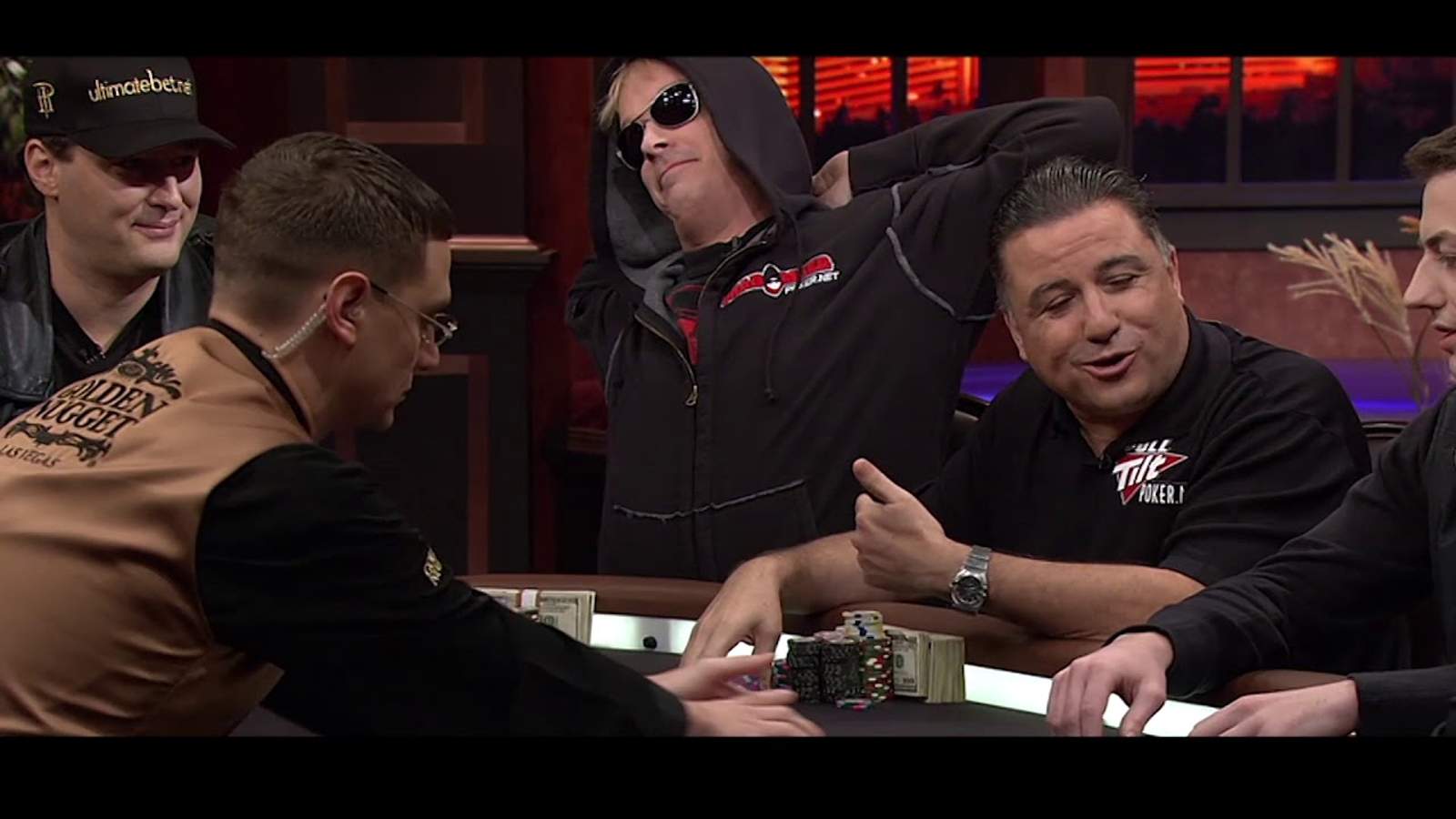 Tom Dwan and Phil Hellmuth Battle On PokerGO
