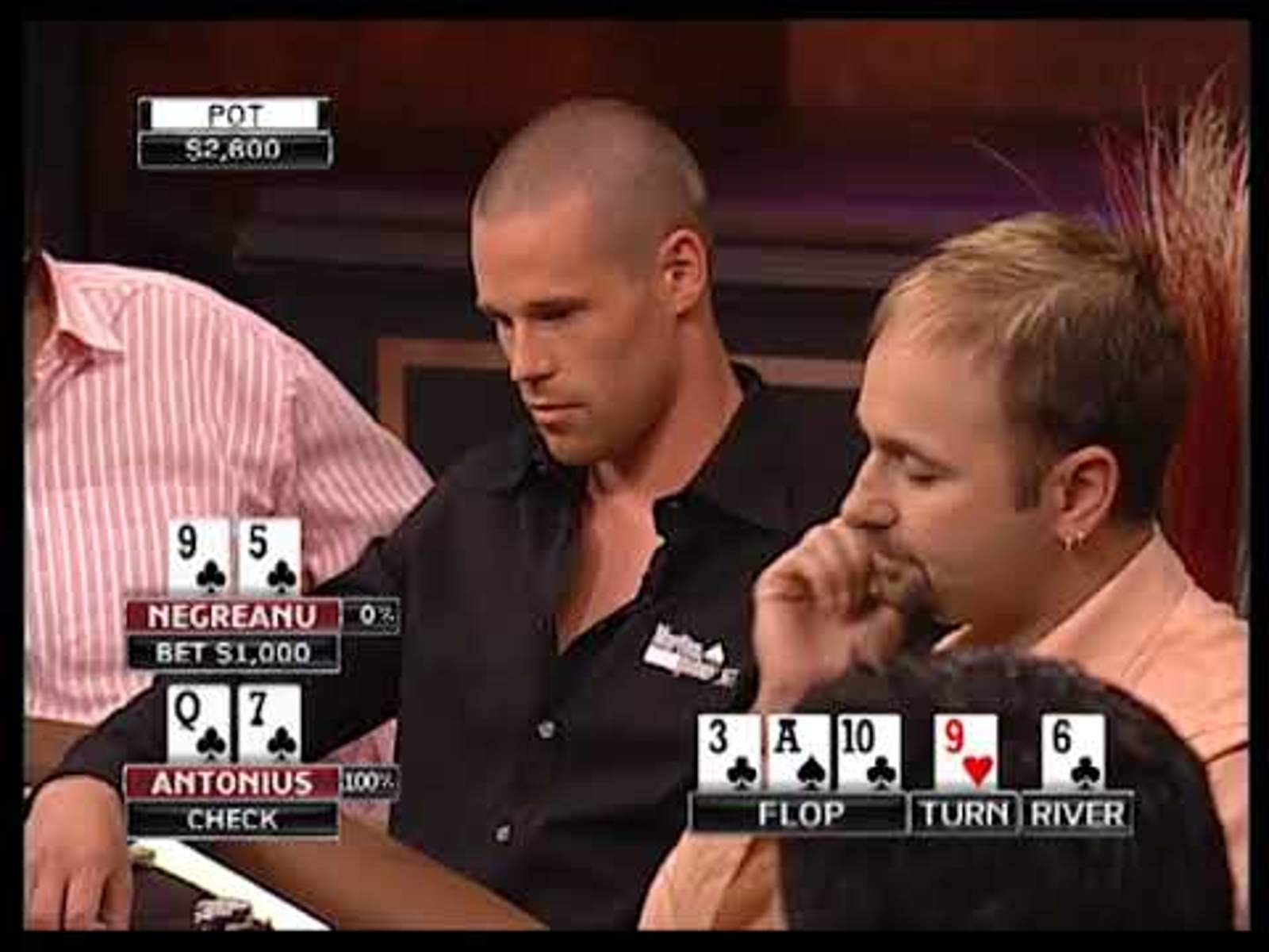 Throwback Hands: Patrik Antonius Turns The Screws on Daniel Negreanu