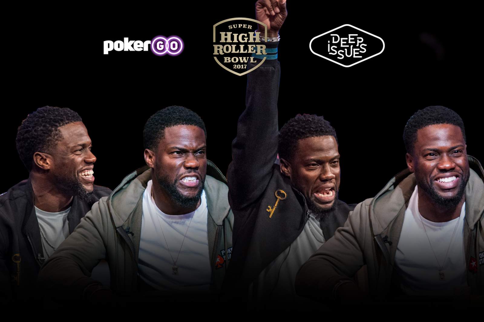 Watch Kevin Hart Play Poker in the Super High Roller Bowl
