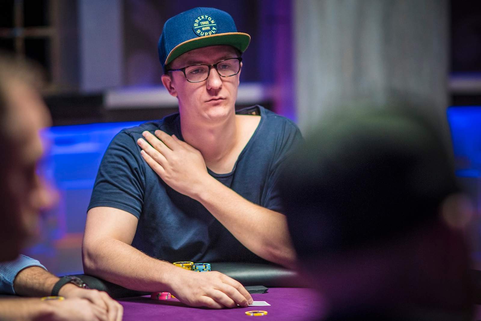 First Timer Kahle Burns Not Concerned with the End Result in the Super High Roller Bowl
