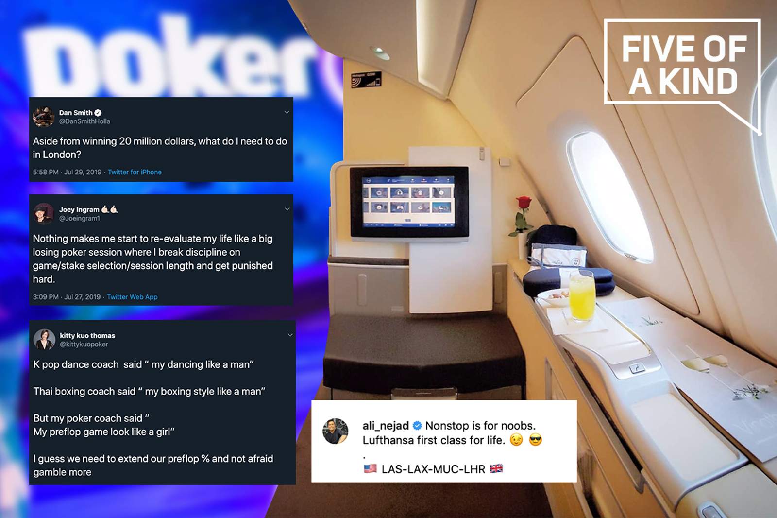 Five of a Kind: Living That High Stakes London Life