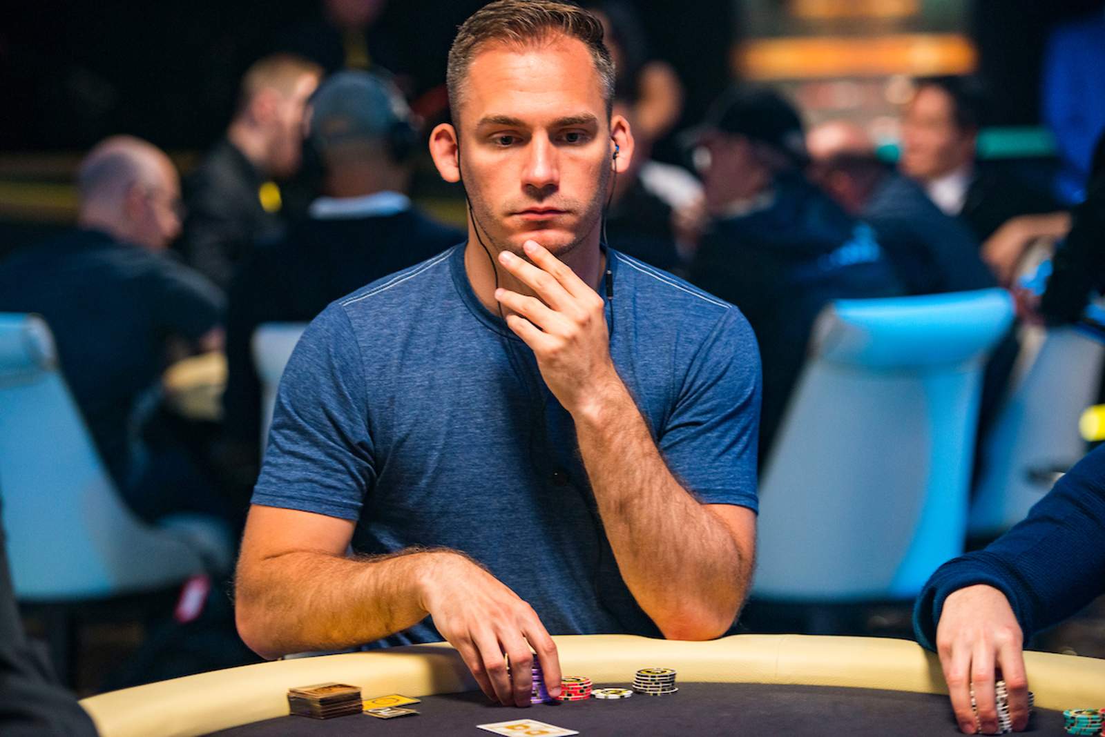 Bonomo, Kurganov & Smith Trail Bill Perkins After Day 1 of Triton Million