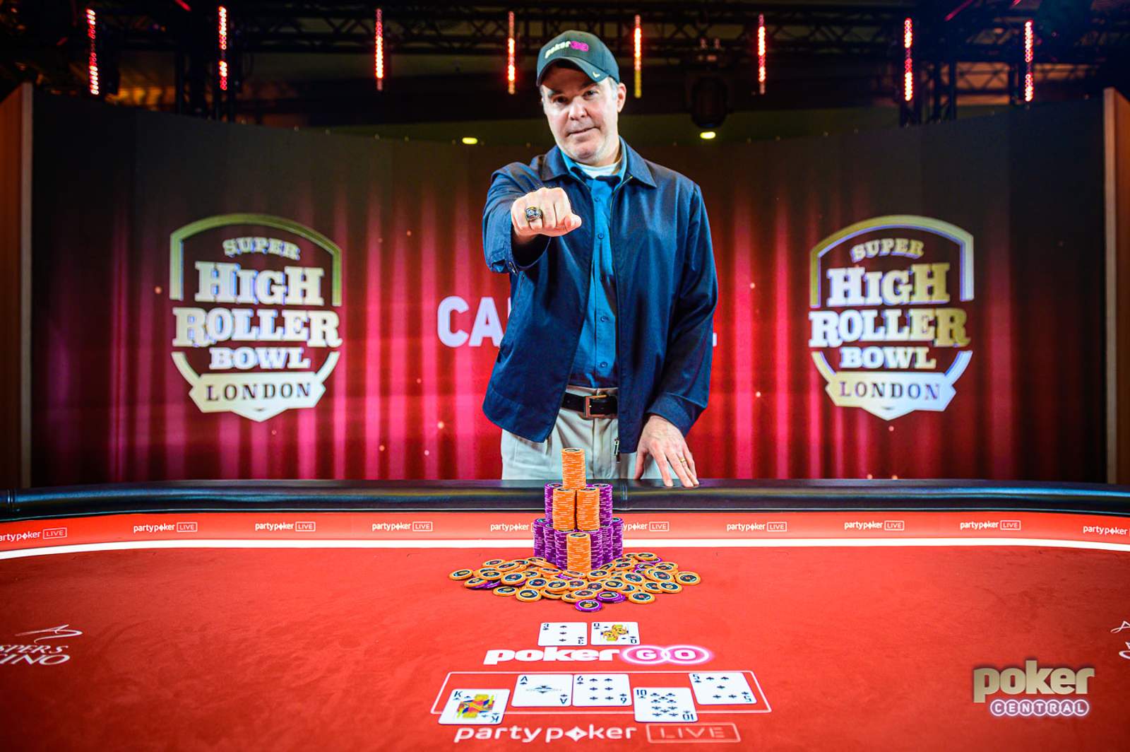 Cary Katz Wins Super High Roller Bowl London (£2,100,000)