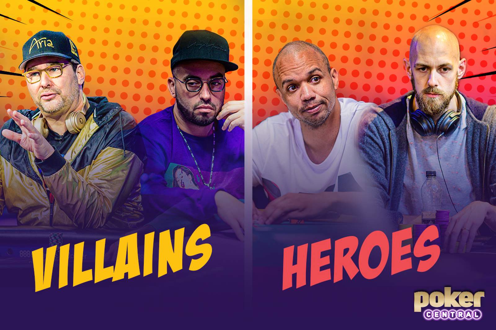 Top Poker Heroes and Villains