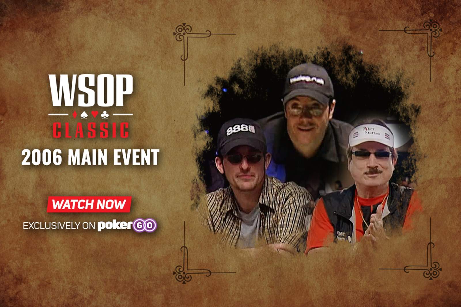 2006 WSOP Main Event on PokerGO - Relive Jamie Gold's Victory