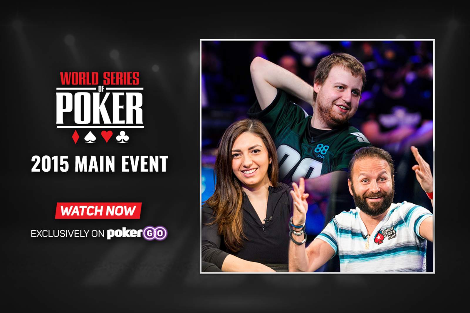 2015 WSOP Main Event on PokerGO - Relive Joe McKeehen's Victory
