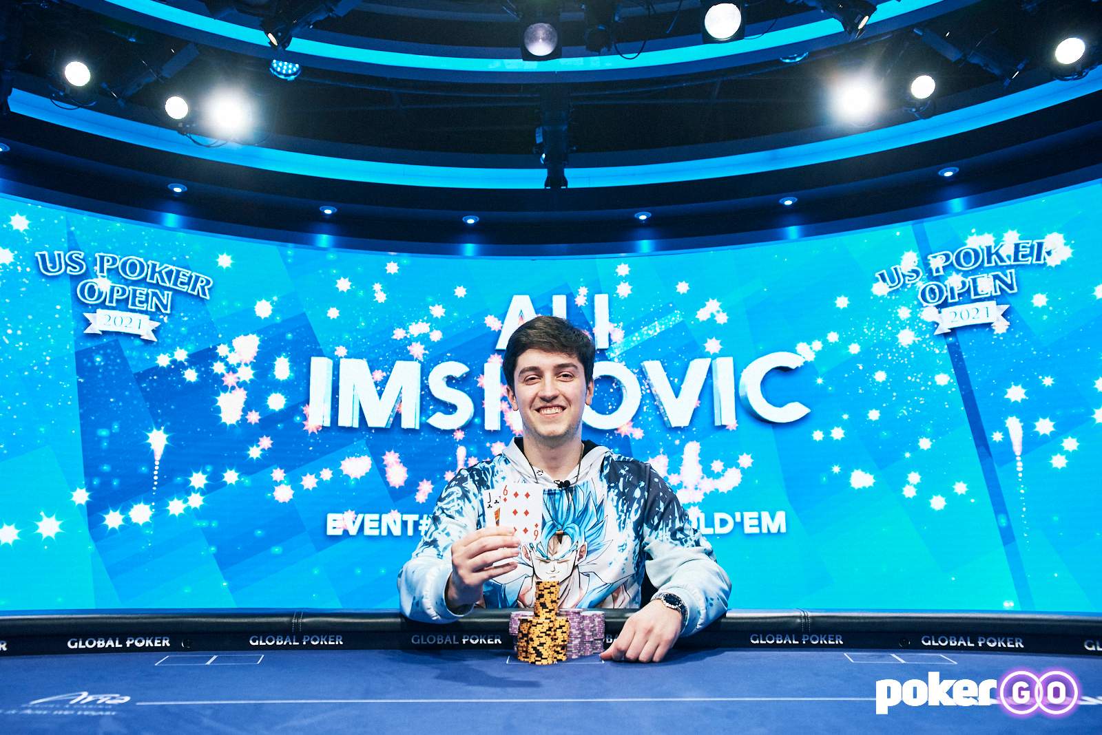 Ali Imsirovic Grabs Event #9 Win and a Commanding U.S. Poker Open Championship Lead