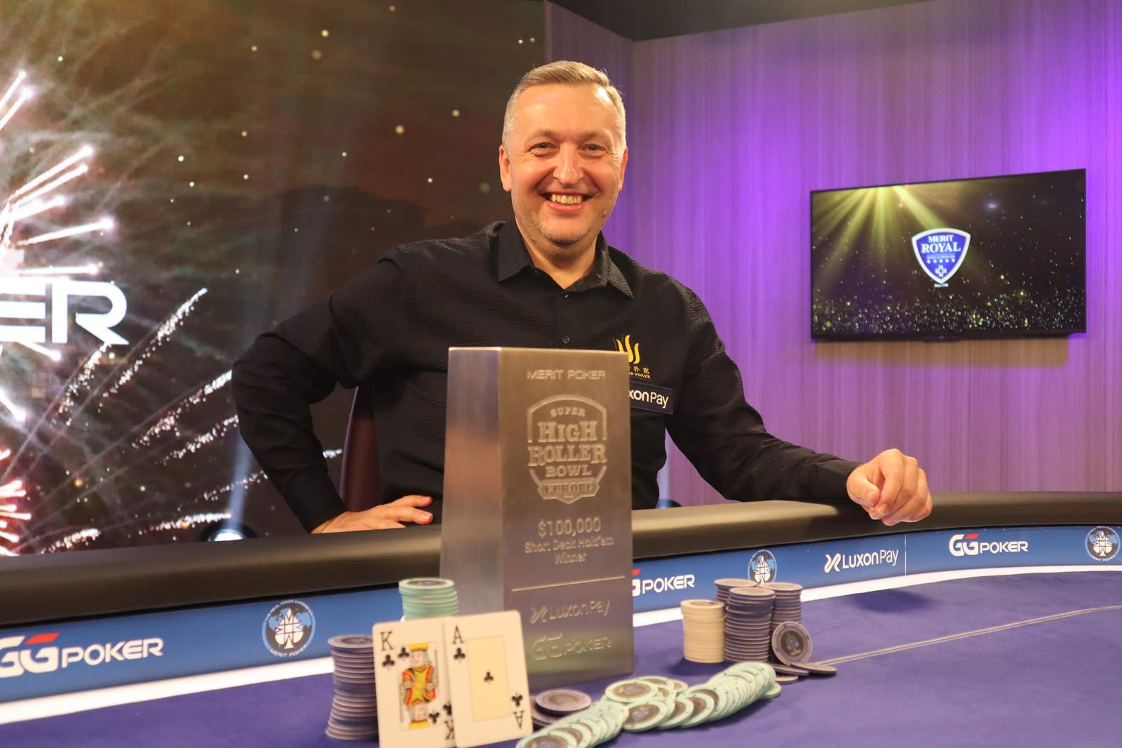 Tony G Wins Super High Roller Series Europe Event #7: $100K Short Deck for $1,196,000