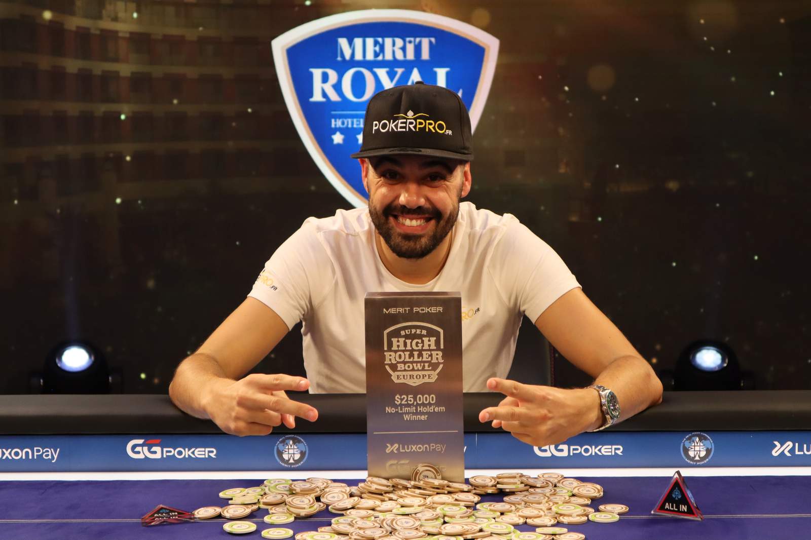 Johan Guilbert Wins Super High Roller Series Europe Event #2: $25,000 NL Hold'em for $506,250