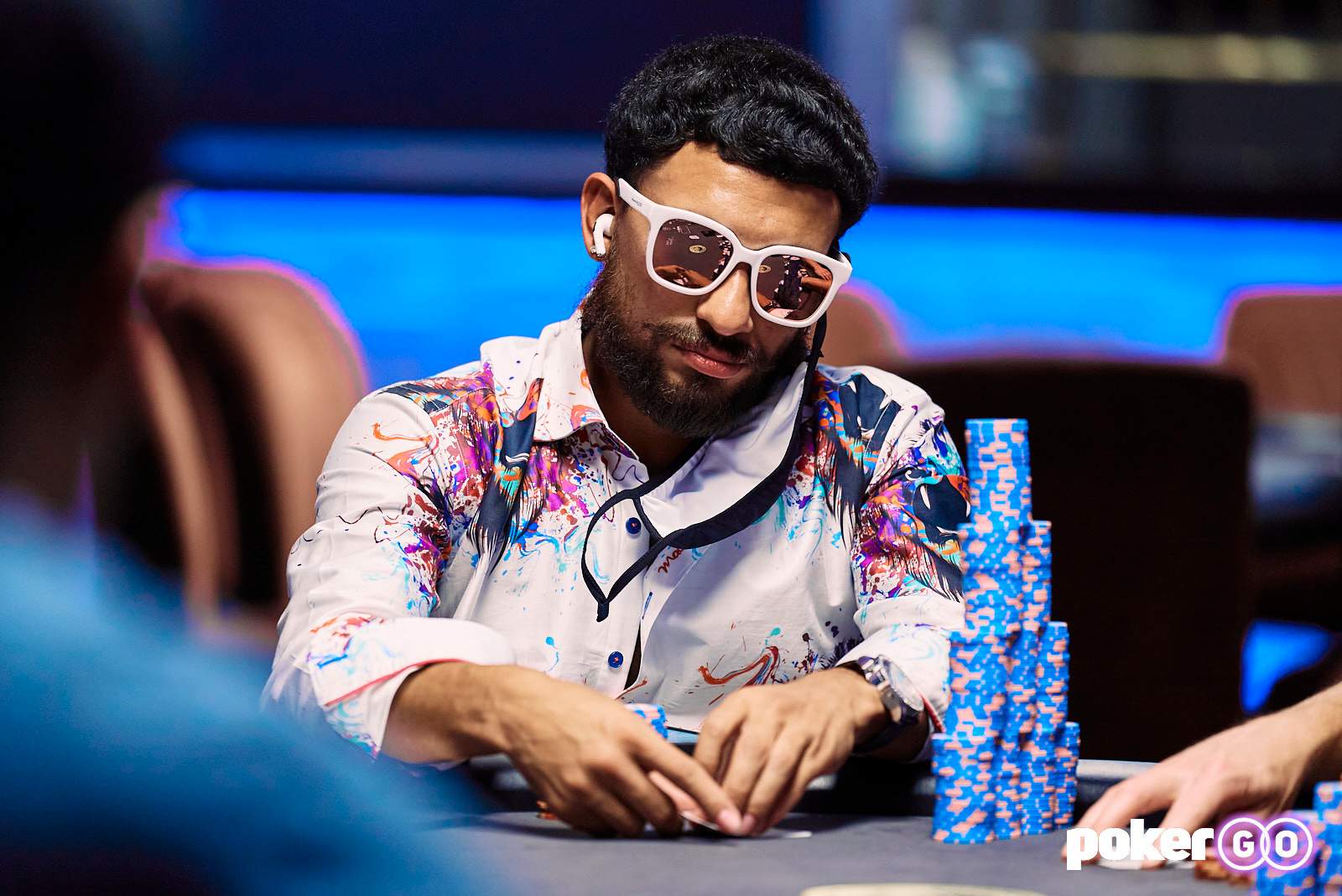 New Field, New Game, New Name, Same Results. Lou Garza Leads the Final Table of Event #9: $25,000 Pot-Limit Omaha