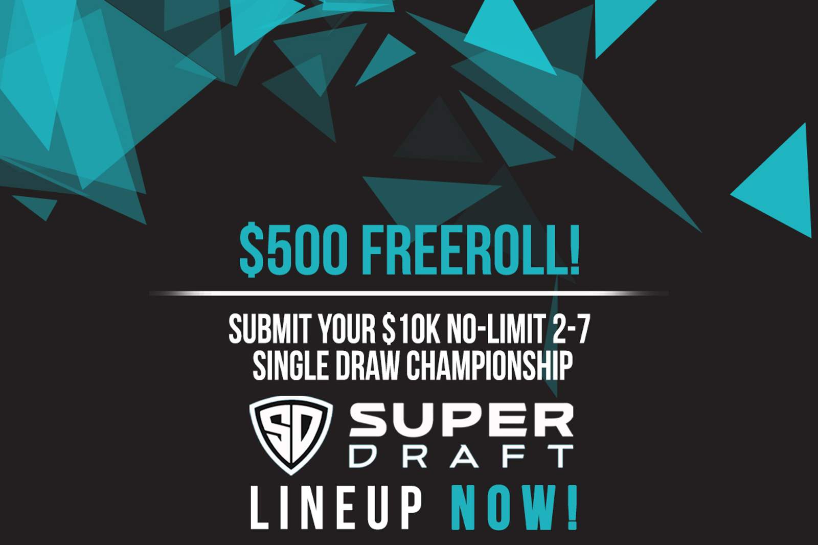 Fantasy Poker: Top SuperDraft Picks for the $10K No-Limit 2-7 Single Draw Championship