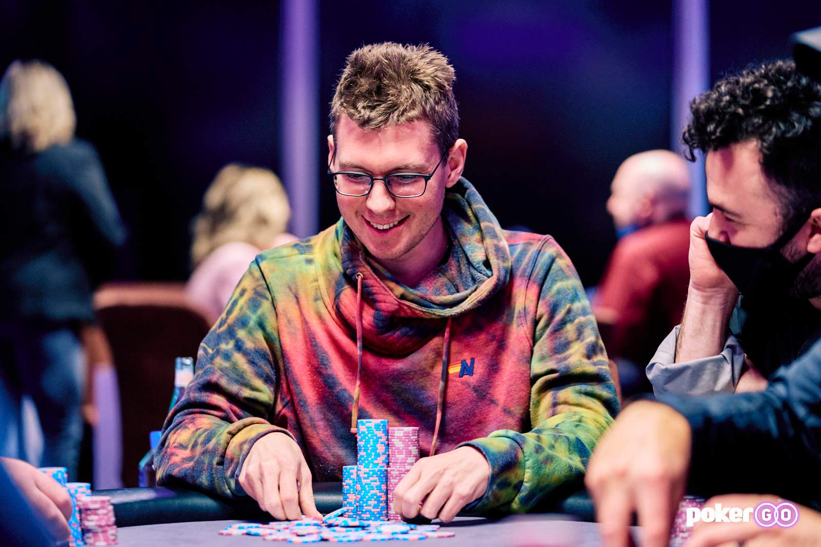 Andrew Lichtenberger Holds 40% of the Chips in Play as Event #1: $10,000 No-Limit Hold'em is Down to the Final Six