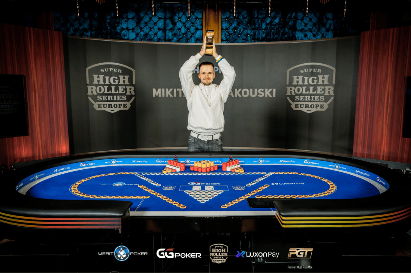 Mikita Badziakouski Wins Super High Roller Series Event #2 for $756,000